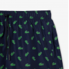 LACOSTE Ανδρικό Σορτς Μαγιό Crocodile Print Μεσαίου Μήκους MH1851 00 166 Σκούρο Μπλε