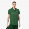 LACOSTE Ανδρικό Ultra Dry Sport Polo Printed Logo Κανονική Γραμμή DH0171 00 132 Πράσινο