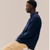 LACOSTE Men's Cotton Regular Fit Lightweight Poplin Shirt CH2316 00 166 Blue