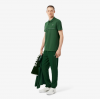 LACOSTE Ανδρικό Ultra Dry Sport Polo Printed Logo Κανονική Γραμμή DH0171 00 132 Πράσινο