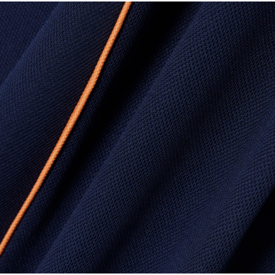 LACOSTE Ανδρικό Ultra Dry Pique Knit T-Shirt Κανονική Γραμμή TH0269 00 166 Σκούρο Μπλε