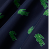 LACOSTE Ανδρικό Σορτς Μαγιό Crocodile Print Μεσαίου Μήκους MH1851 00 166 Σκούρο Μπλε