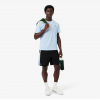 LACOSTE Ανδρική Βαμβακερή T-Shirt Μπλούζα Ultra Dry Sport Κανονική Γραμμή TH7618 00 T01 Γαλάζιο