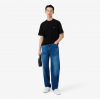 LACOSTE Ανδρικό Βαμβακερό T-Shirt Chest Pocket Κανονική Γραμμή TH2827 00 031 Μαύρο