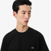 LACOSTE Ανδρικό Βαμβακερό T-Shirt Chest Pocket Κανονική Γραμμή TH2827 00 031 Μαύρο