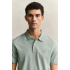 GANT Men's Cotton Regular Fit Shield Piqué Polo Shirt 2210 010 Ceramic Grey