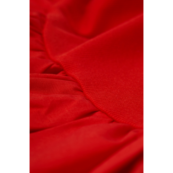 GANT Γυναικείο Αμάνικο Φόρεμα Jersey Woven Combo Στενή Γραμμή 4503509 679 Κόκκινο