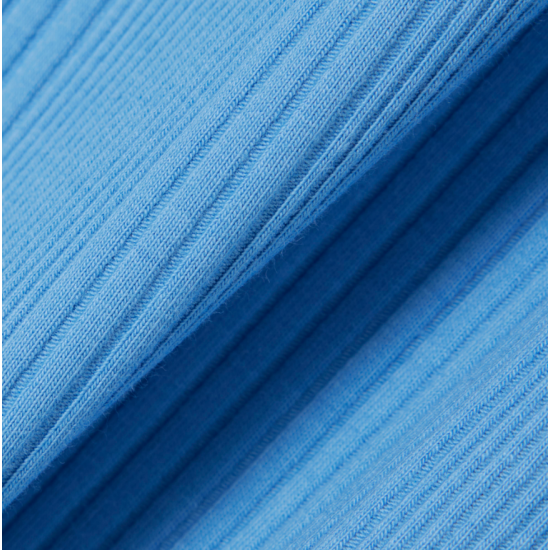 LACOSTE Γυναικείο Βαμβακερό Μακρύ Ριμπ Φόρεμα Στενή Γραμμή EF0966 00 776 Γαλάζιο