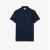 LACOSTE Ανδρικό Βαμβακερό Jersey Pima Polo Κανονική Γραμμή DH2050 00 166 Σκούρο Μπλε