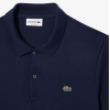 LACOSTE Ανδρικό Βαμβακερό Jersey Pima Polo Κανονική Γραμμή DH2050 00 166 Σκούρο Μπλε