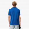 LACOSTE Ανδρική Βαμβακερή Polo Pique Μπλούζα Κανονική Γραμμή L.12.12 00 3D3 Μπλε Ντένιμ
