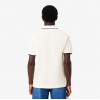 LACOSTE Ανδρική Βαμβακερή Μπλούζα Polo Contrast Trims Pocket Κανονική Γραμμή PH9838 00 EV0 Λευκή