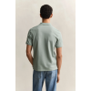 GANT Men's Cotton Regular Fit Shield Piqué Polo Shirt 2210 010 Ceramic Grey