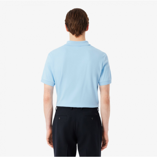 LACOSTE Ανδρικό Βαμβακερό Jersey Pima Polo Κανονική Γραμμή DH2050 00 HBP Γαλάζιο