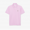 LACOSTE Ανδρική Βαμβακερή Polo Pique Μπλούζα Κανονική Γραμμή L.12.12 00 Z4H Ροζ