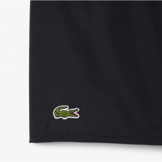 LACOSTE Ανδρικό Σορτς Μαγιό Μεσαίου Quick Dry Μήκους MH9088 00 964 Μαύρο