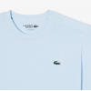LACOSTE Ανδρική Βαμβακερή T-Shirt Μπλούζα Ultra Dry Sport Κανονική Γραμμή TH7618 00 T01 Γαλάζιο