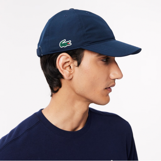 LACOSTE Ανδρικό Ελαφρύ Diamond Ταφτά Sport Καπέλο RK2662 00 166 Μπλε