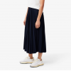 LACOSTE Women's Long Pleated Skirt JF1402 00 166 Blue