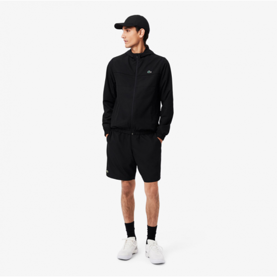 LACOSTE Ανδρικό Ελαφρύ Diamond Ταφτά Sport Καπέλο RK2662 00 031 Μαύρο