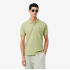 LACOSTE Ανδρική Βαμβακερή Polo Pique Μπλούζα Κανονική Γραμμή L.12.12 00 UYB Ανοιχτό Πράσινο