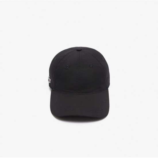 LACOSTE Ανδρικό Ελαφρύ Diamond Ταφτά Sport Καπέλο RK2662 00 031 Μαύρο