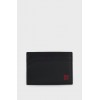 HUGO Ανδρική Δερμάτινη Θήκη Καρτών Cardcase Tibby_N_S 50546145 001 Μαύρη