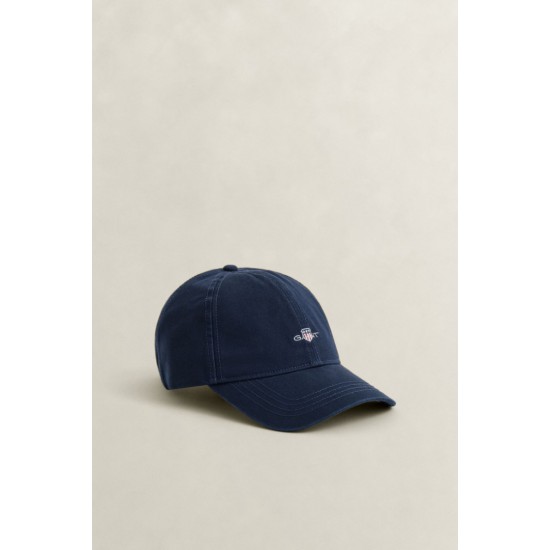 GANT Ανδρικό Βαμβακερό Καπέλο Shield 9901311 410 Σκούρο Μπλε