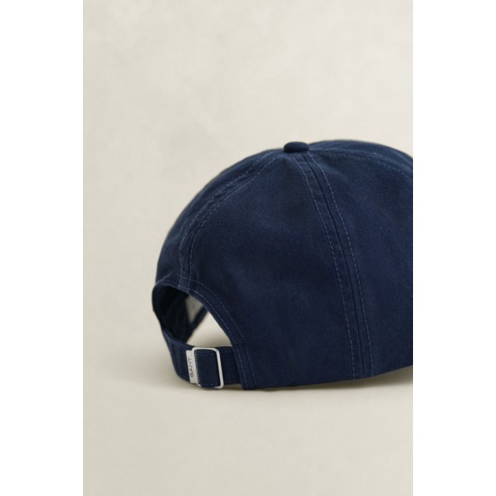 GANT Ανδρικό Βαμβακερό Καπέλο Shield 9901311 410 Σκούρο Μπλε