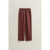 GANT Γυναικείο Παντελόνι Υφή Λινού Pull On Άνετη Γραμμή 4150381 226 Καφέ