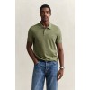 GANT Men's Cotton Regular Fit Shield Piqué Polo Shirt 2210 379 Dry Herb Green