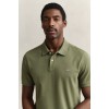 GANT Men's Cotton Regular Fit Shield Piqué Polo Shirt 2210 379 Dry Herb Green