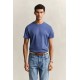 GANT Ανδρικό βαμβακερό Shield T-Shirt Κανονική Γραμμή 2003184 442 Μπλε