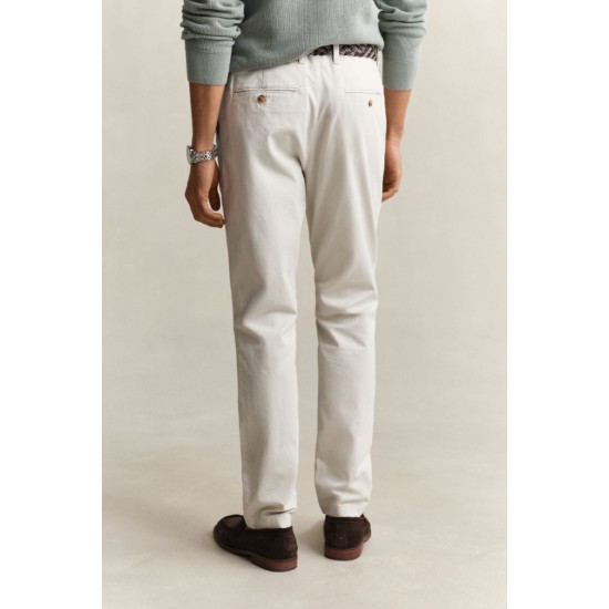 GANT Men's Cotton Slim Fit Classic Chinos 1501000 214 Sand