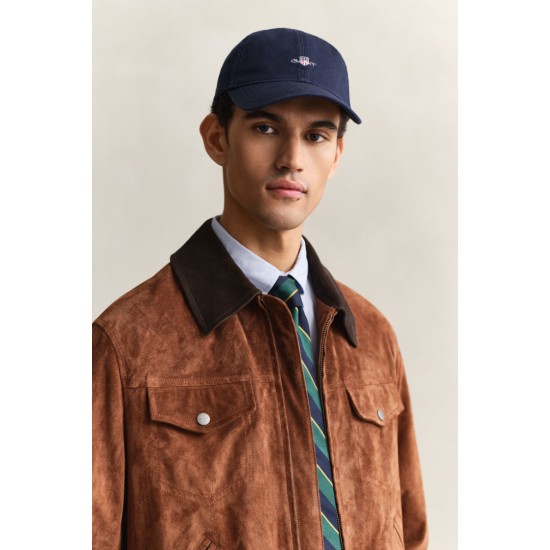 GANT Ανδρικό Βαμβακερό Καπέλο Shield 9901311 410 Σκούρο Μπλε