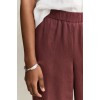 GANT Γυναικείο Παντελόνι Υφή Λινού Pull On Άνετη Γραμμή 4150381 226 Καφέ
